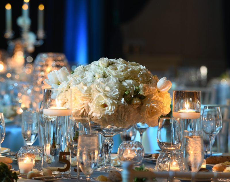 Winter Theme Centerpiece from Topher Mack Floral & Events- CHOA Hope & Will Ball 2018