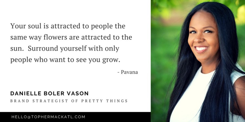 Danielle Boler Vason of the BoVasonGroup for Topher Mack Floral & Events